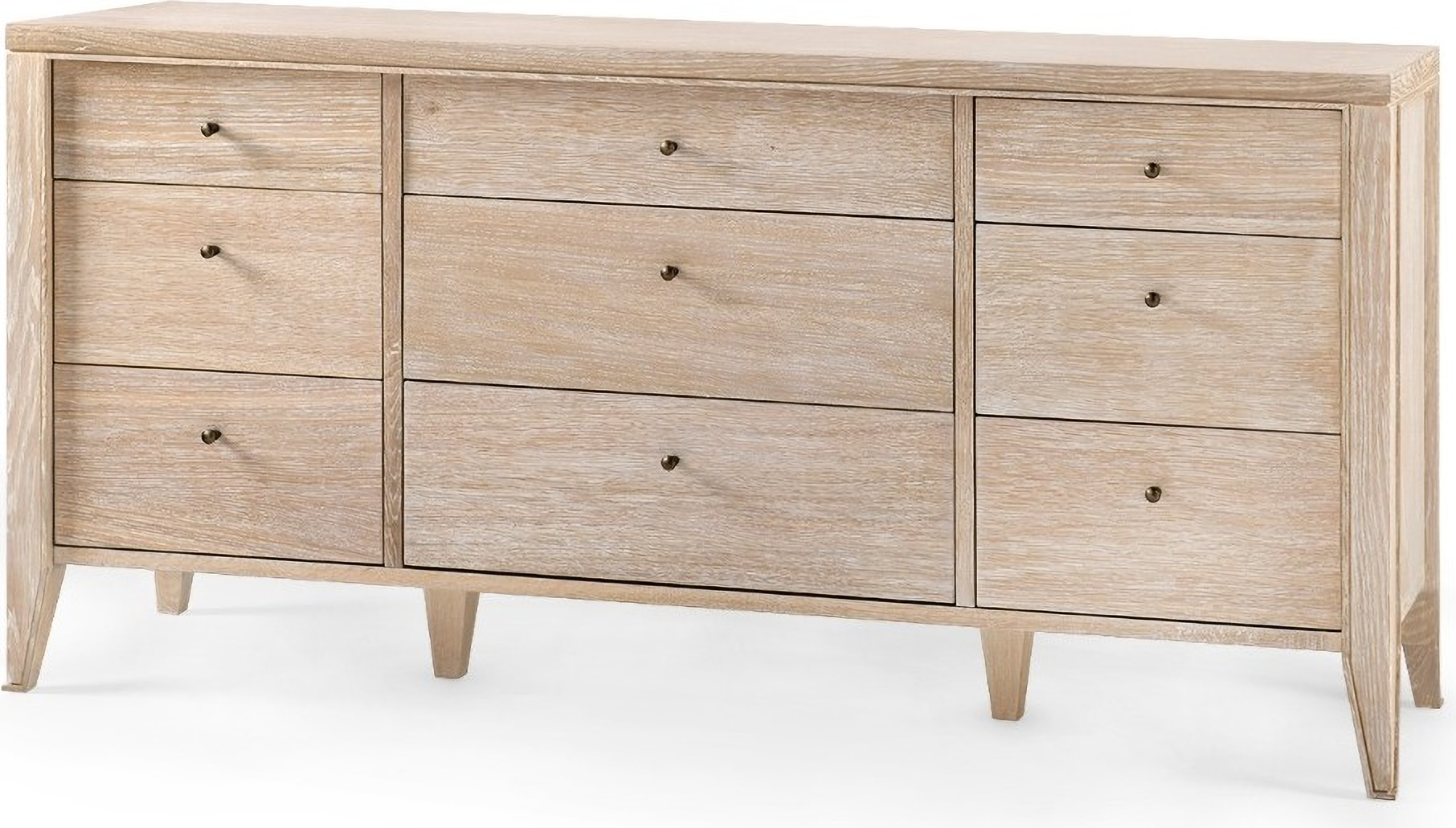 Paola Extra Large 9-Drawer In Sand by Villa & House | 1StopBedrooms