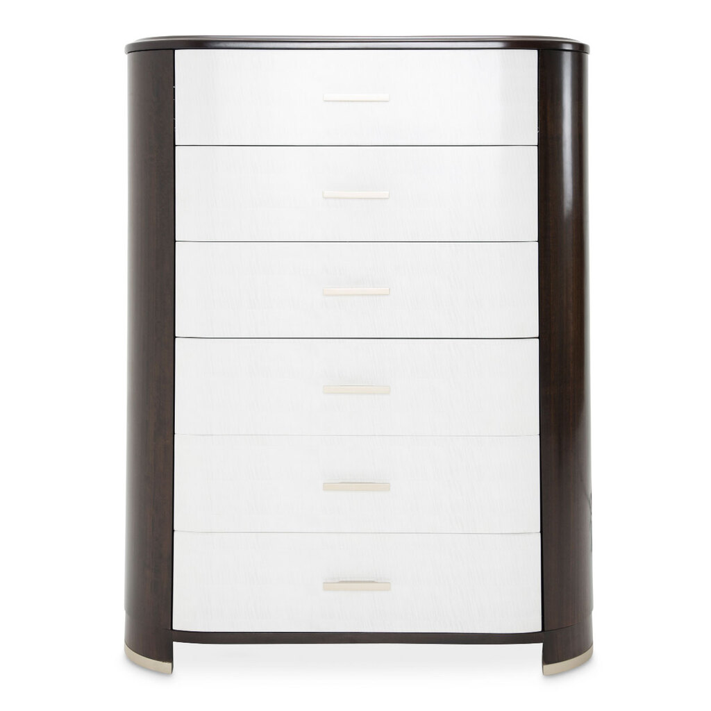 Paris Chic 6Drawer Chest In Espresso