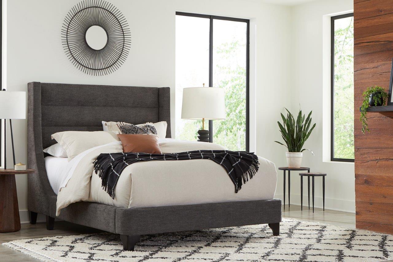 Parker Living Sleep Jacob Luxe Dark Grey Queen Bed by Parker House