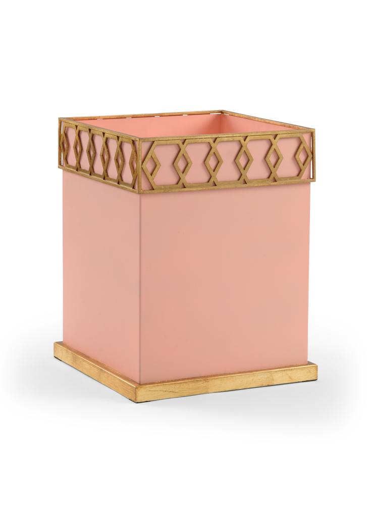 Perkins Planter In Pink and Gold