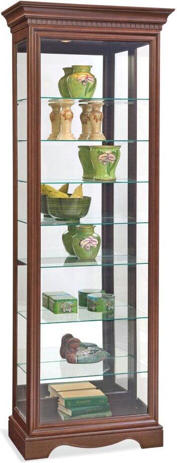 Murillo lighted 2024 curio cabinet