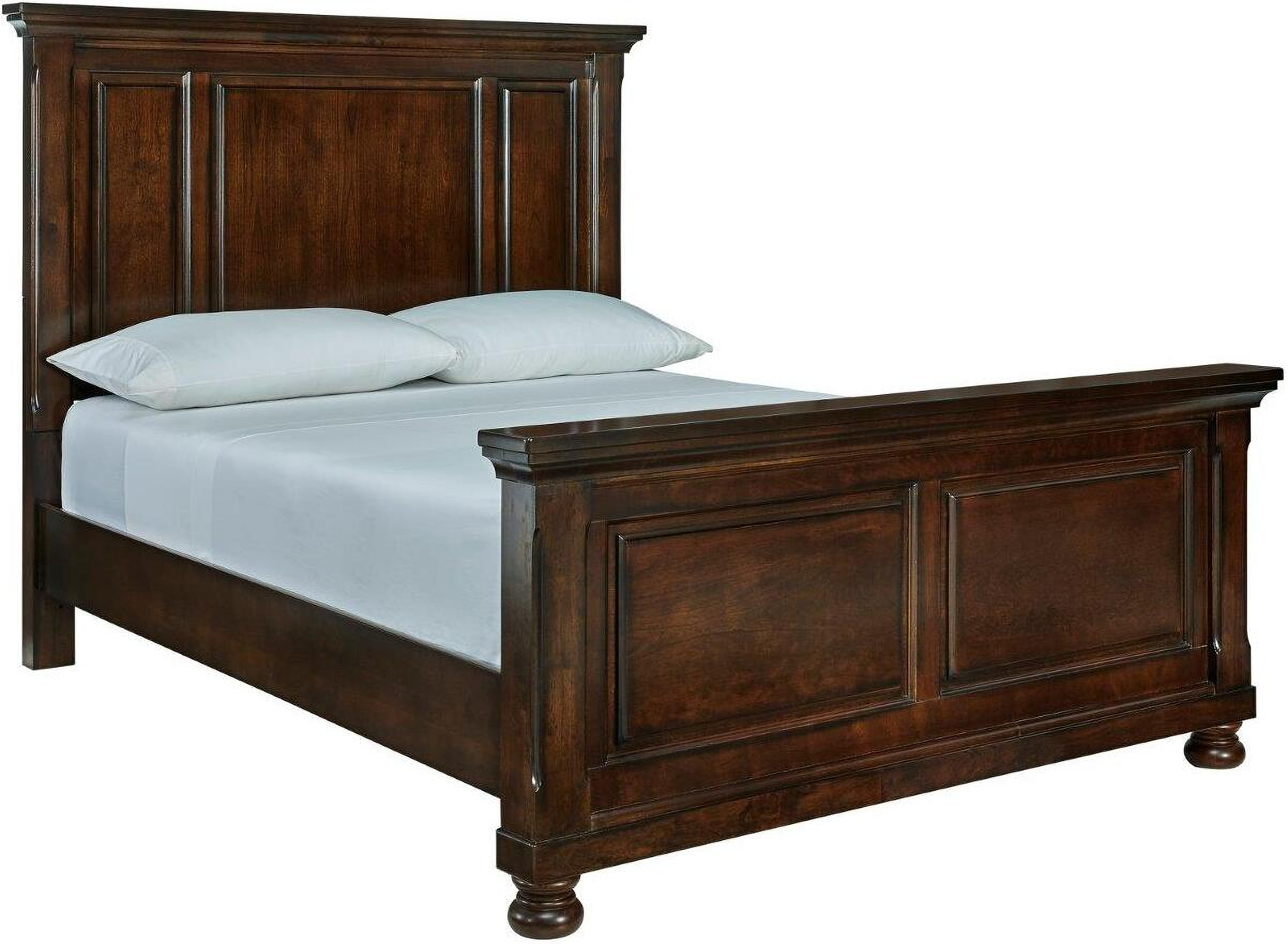 Porter Rustic Brown Queen Panel Bed by Ashley Furniture 1StopBedrooms
