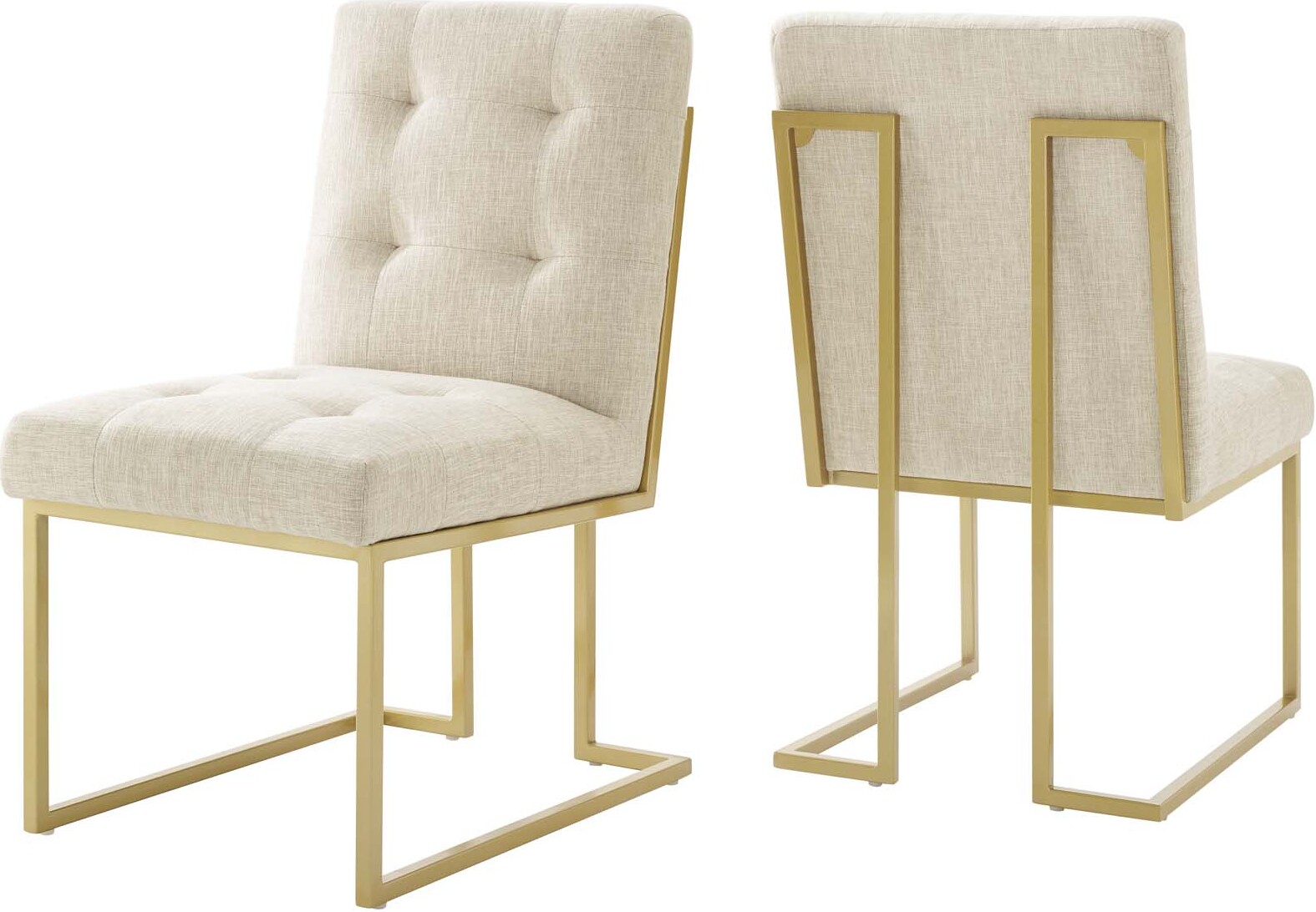 Beige accent chair discount set of 2