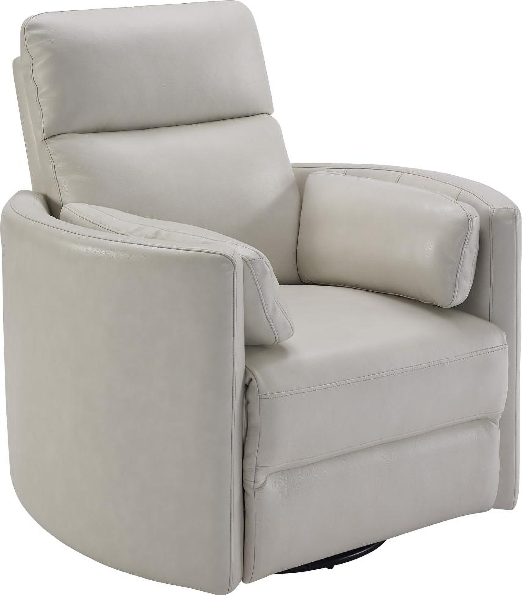 Radius Florence Ivory Cordless Power Swivel Glider Recliner by