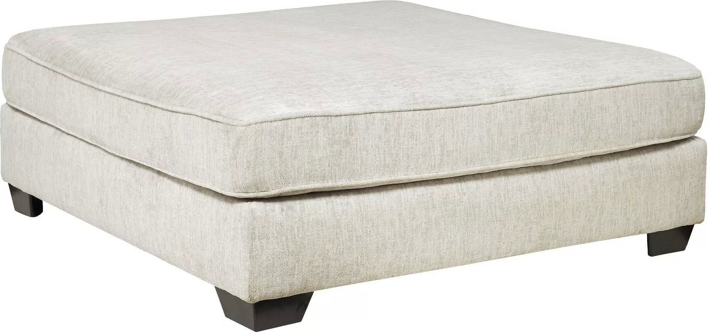 Rawcliffe Parchment Oversized Accent Ottoman by Ashley