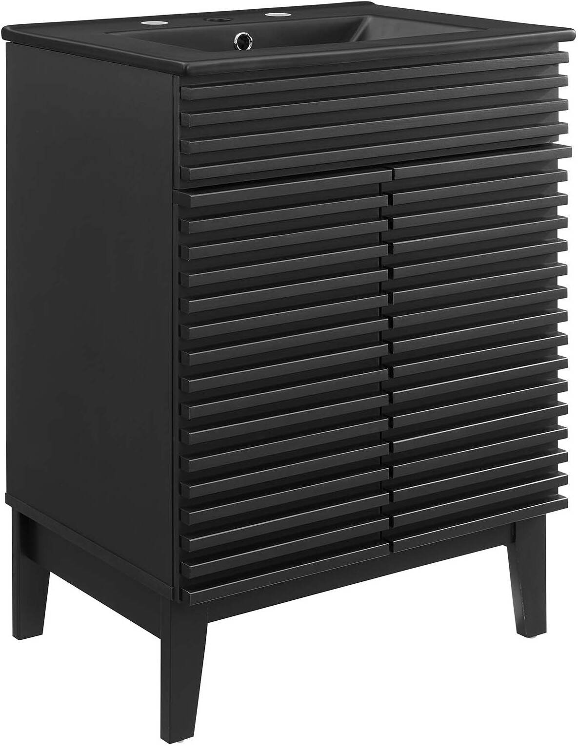 Render 24 Inch Bathroom Vanity In Black by Modway | 1StopBedrooms