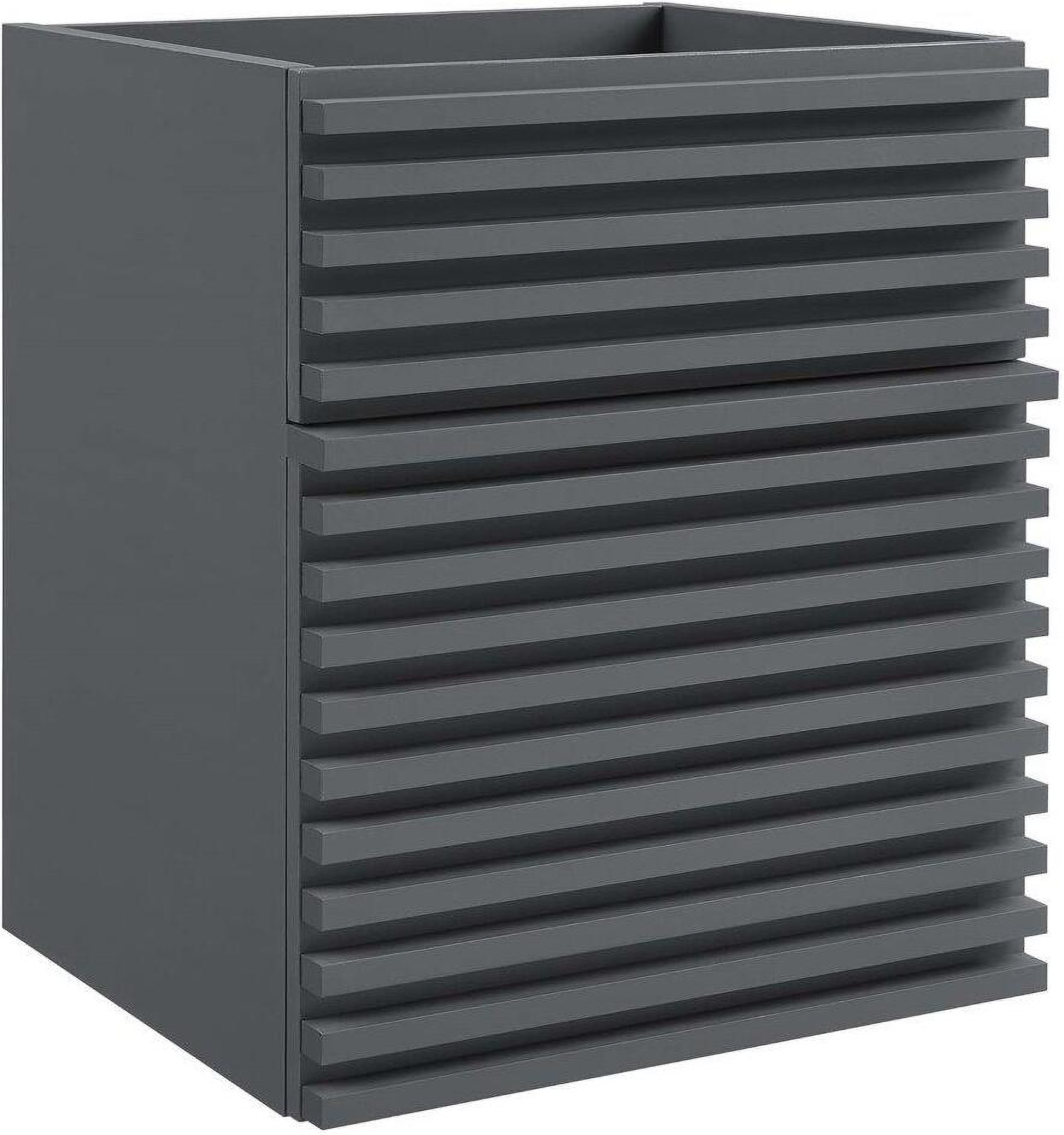 Render Gray 18 Inch Wall-Mount Bathroom Vanity Cabinet by Modway ...