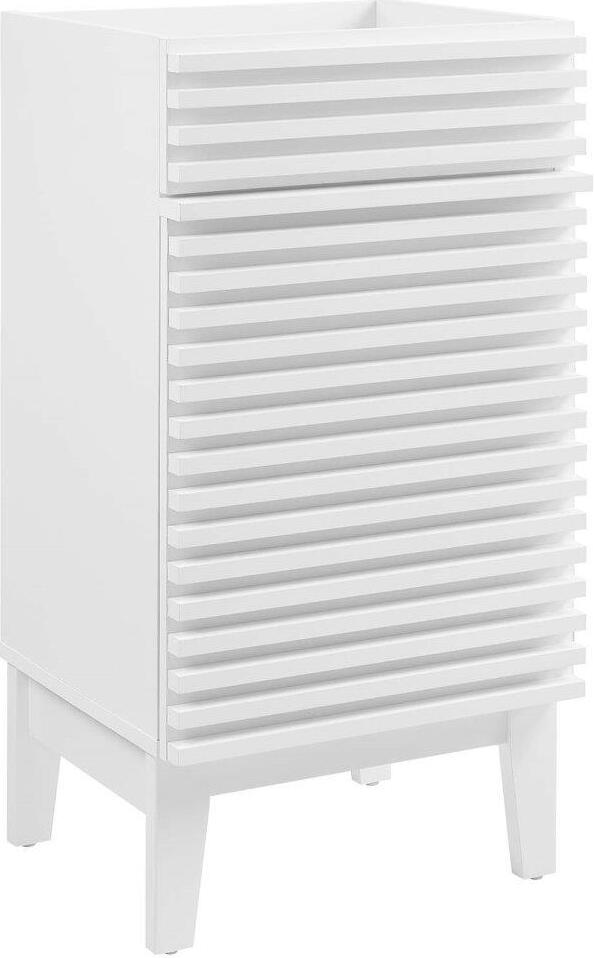 Render White 18 Inch Bathroom Vanity Cabinet by Modway | 1StopBedrooms