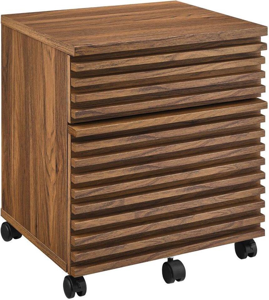 file cabinet in wood
