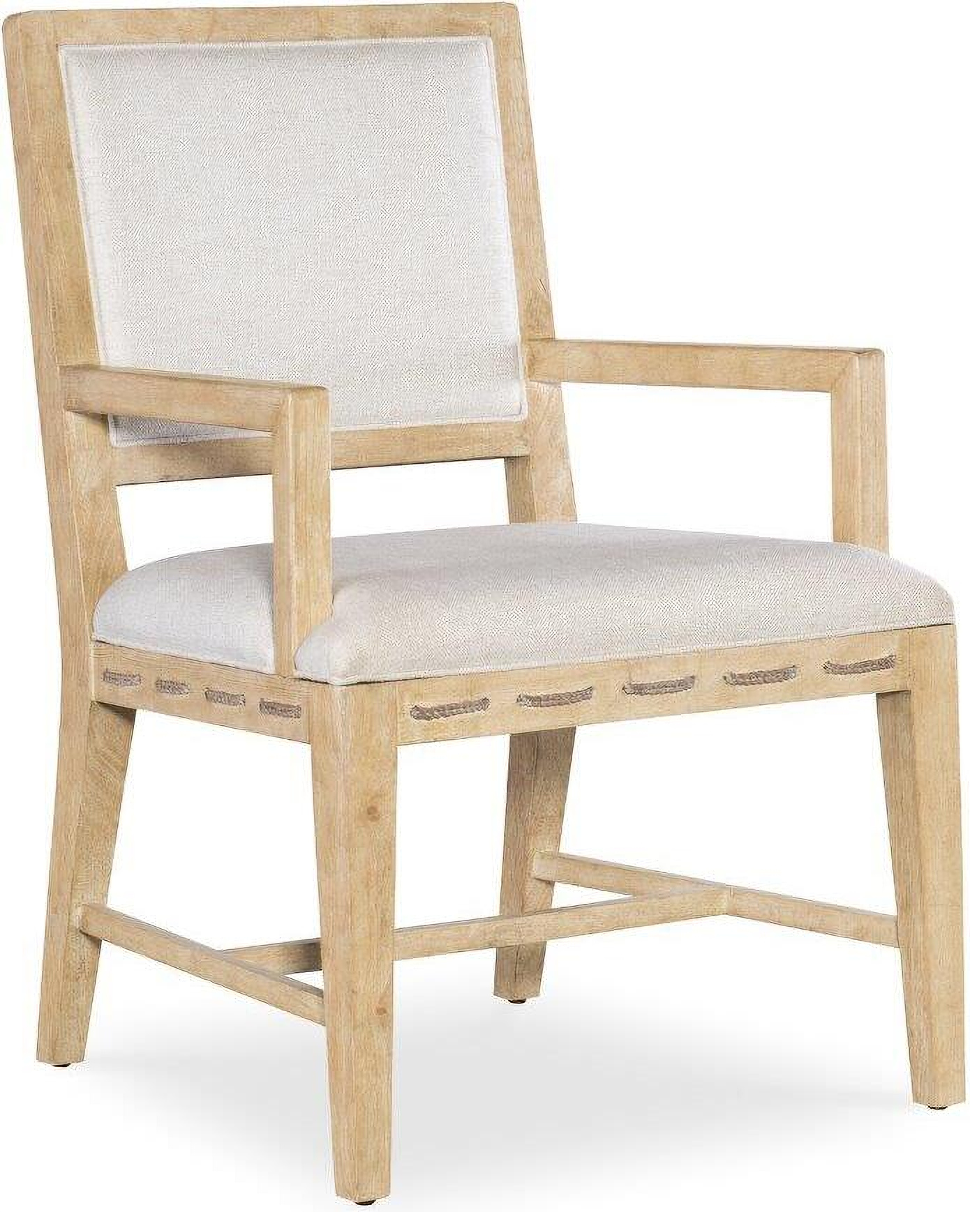 Retreat Cane Back Arm Chair Set of 2 In Beige by Hooker | 1StopBedrooms