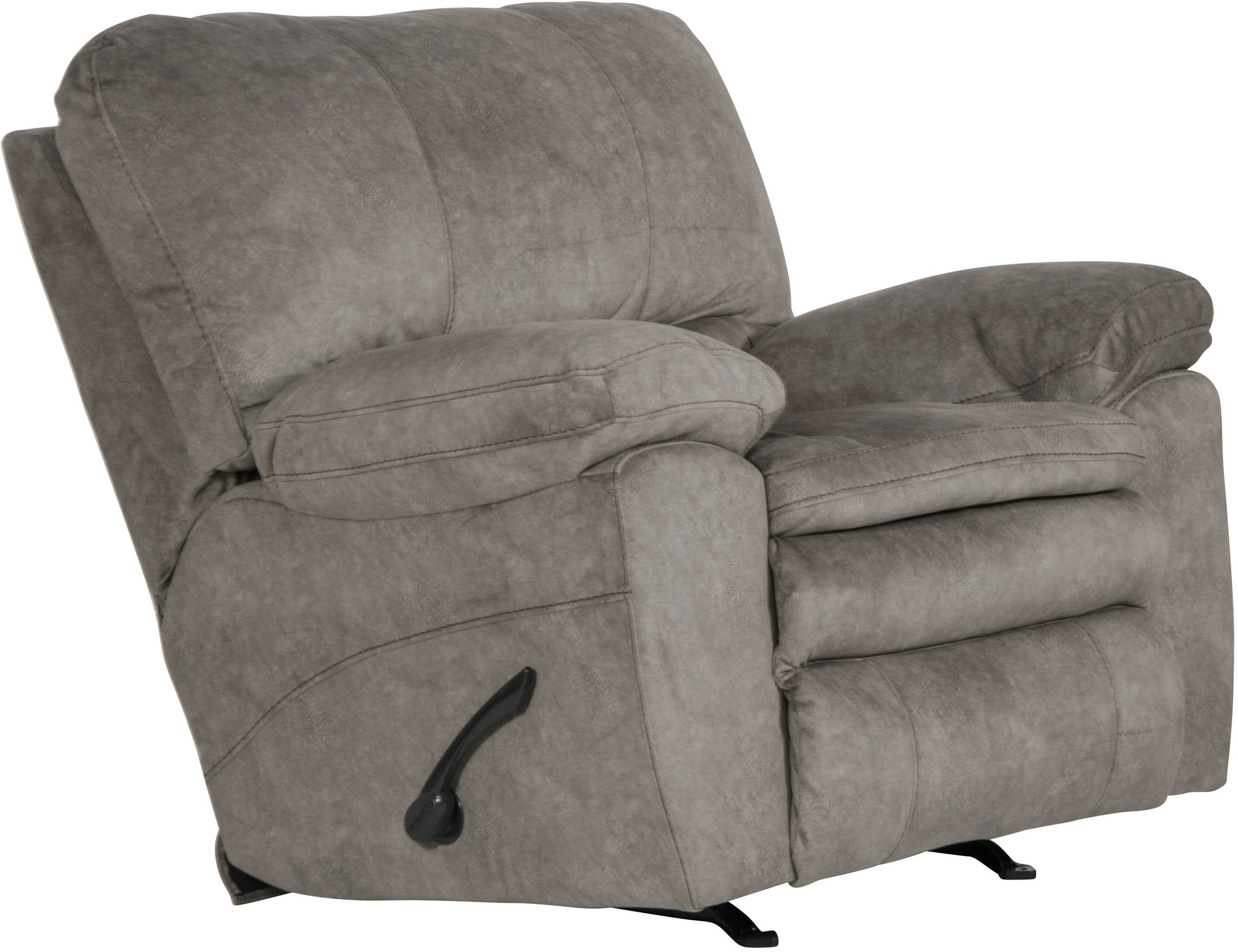 Reyes Graphite Rocker Recliner by Catnapper | 1StopBedrooms