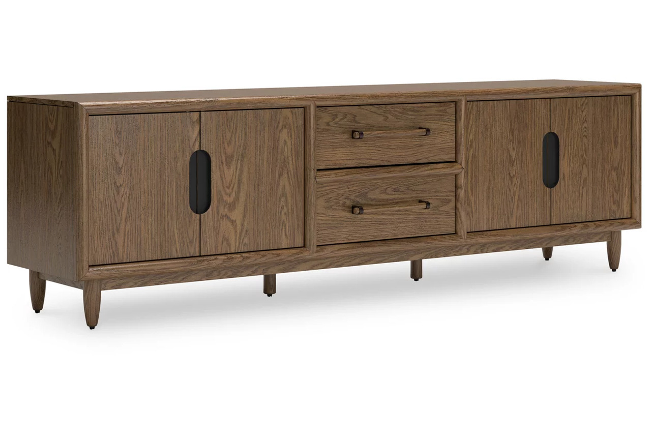 Roanhowe TV Stand - Brown Roanhowe TV Stand - Brown