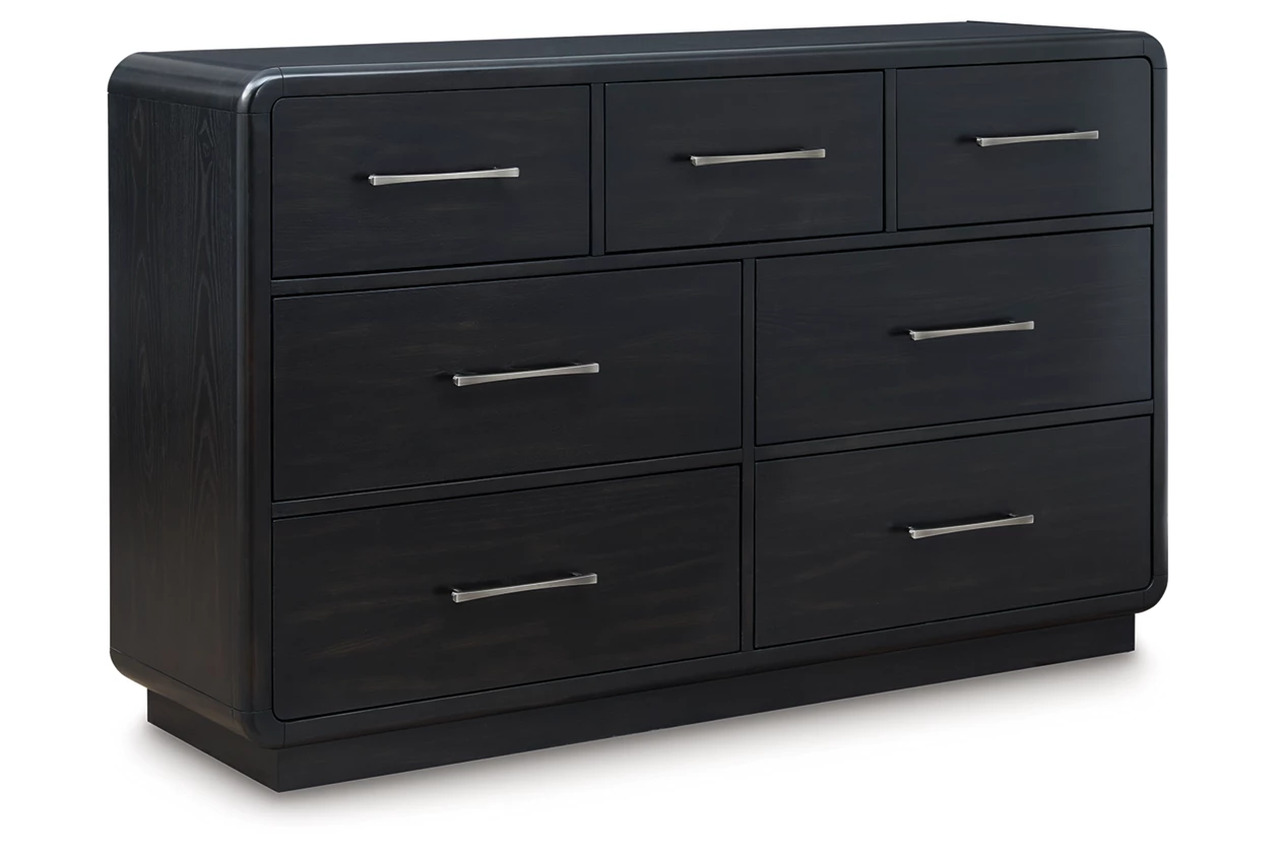 Rowanbeck Dresser In Black by Ashley Furniture 1StopBedrooms