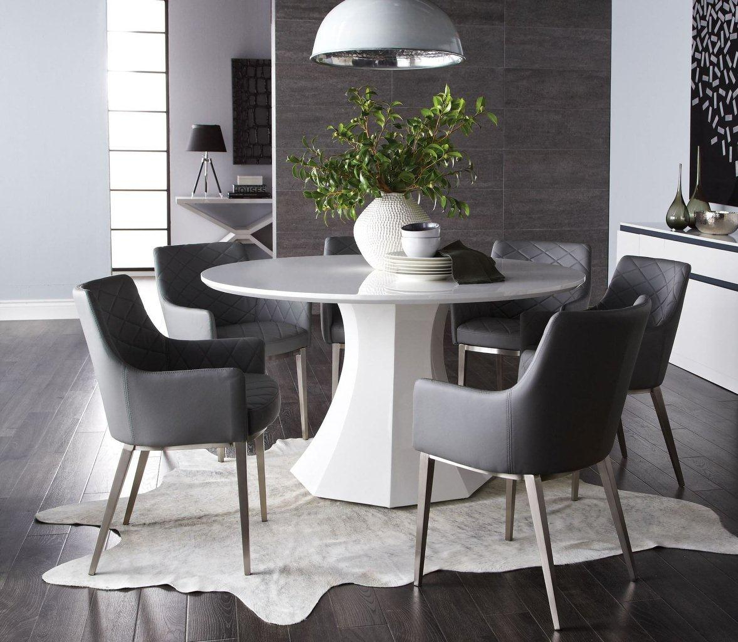 Sanara Large Dining Room Set by Sunpan | 1StopBedrooms