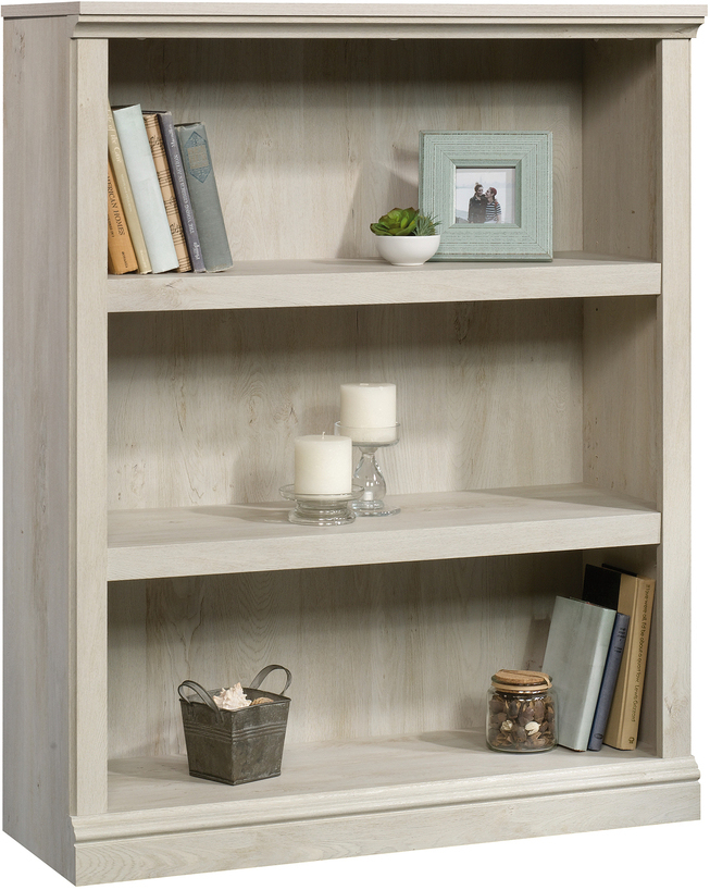 Sauder - Soft White 3-Shelf Storage Cubby