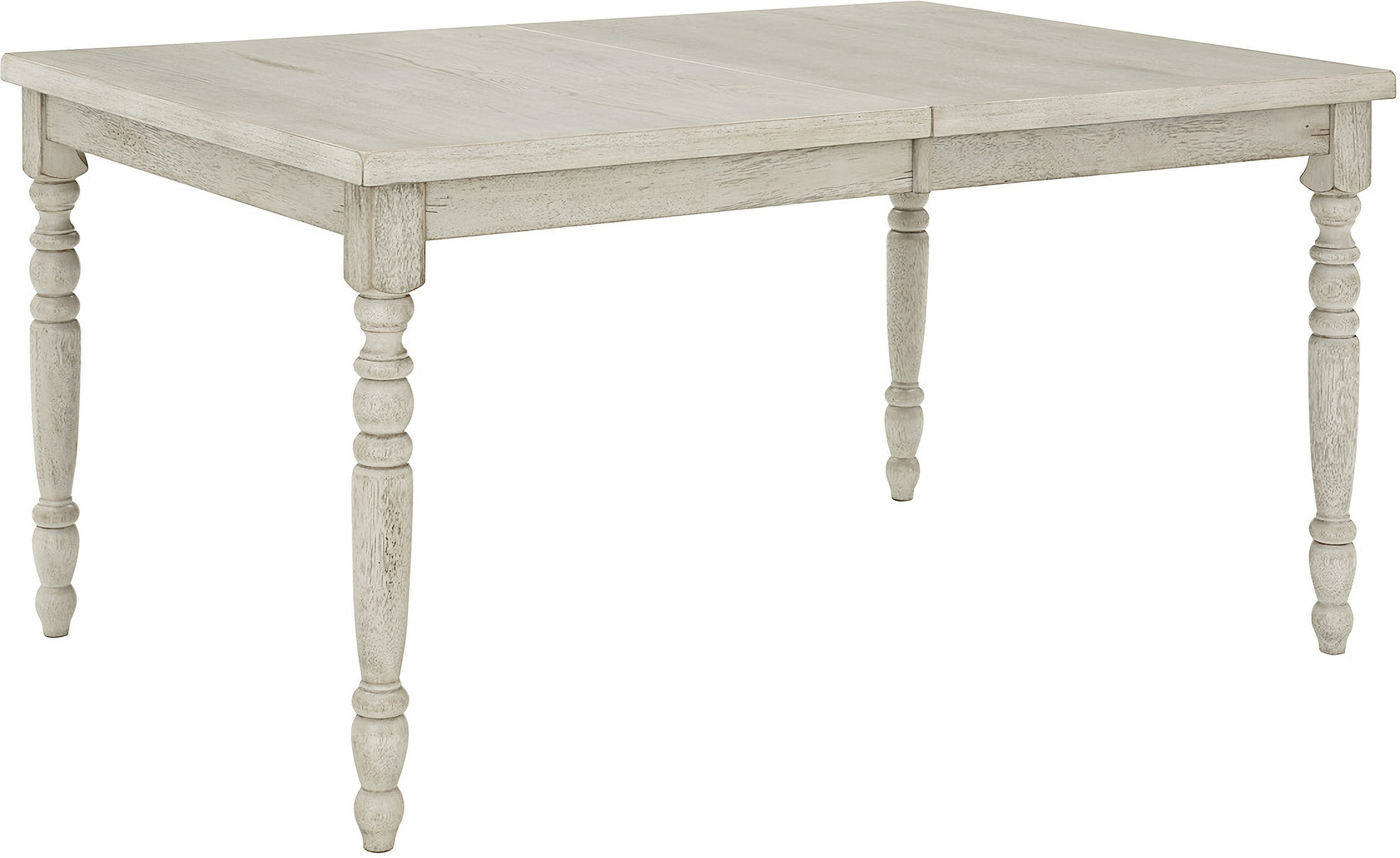 Savannah Court Rectangular Dining Table In Antique White by Progressive Savannah Court Rectangular Dining Table In Antique White by Progressive