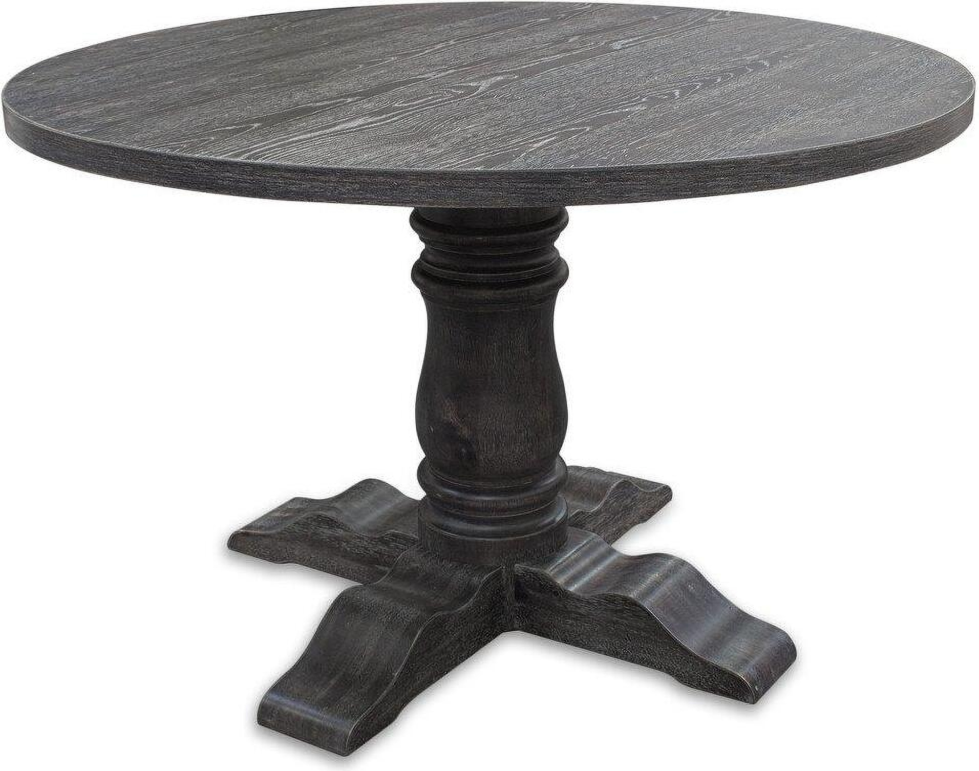 Top Rated Grey Real Wood Dining Table