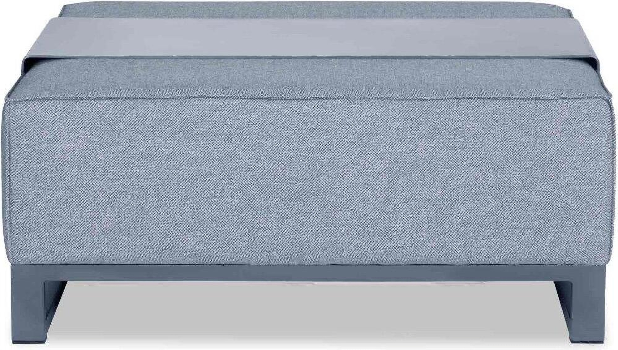Sensation Grey Ottoman