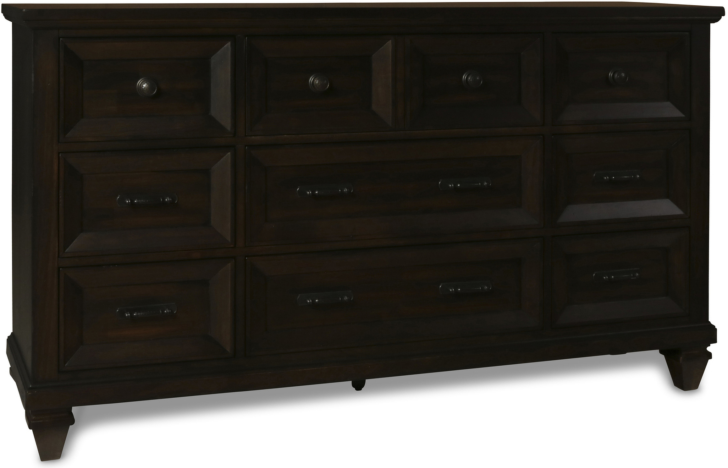 New Classic Furniture Sevilla Walnut Dresser