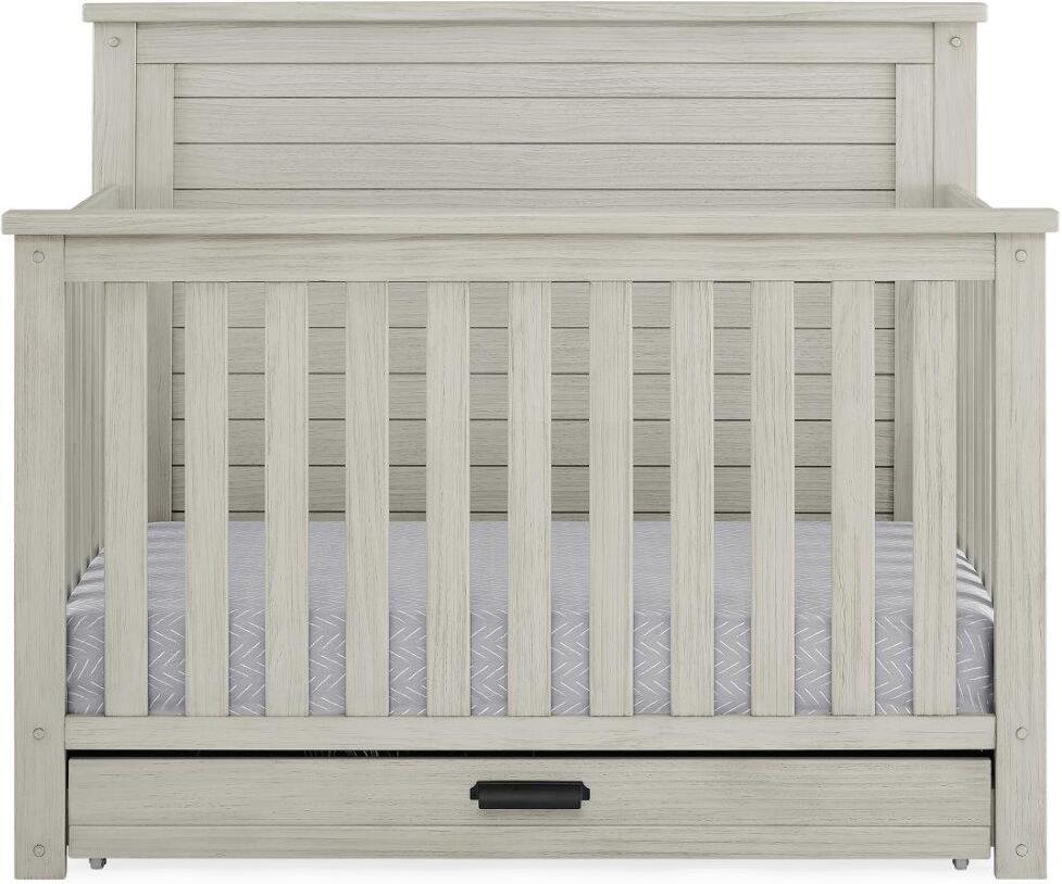 Simmons Kids Caden 6 In 1 Convertible Crib With Trundle Drawer