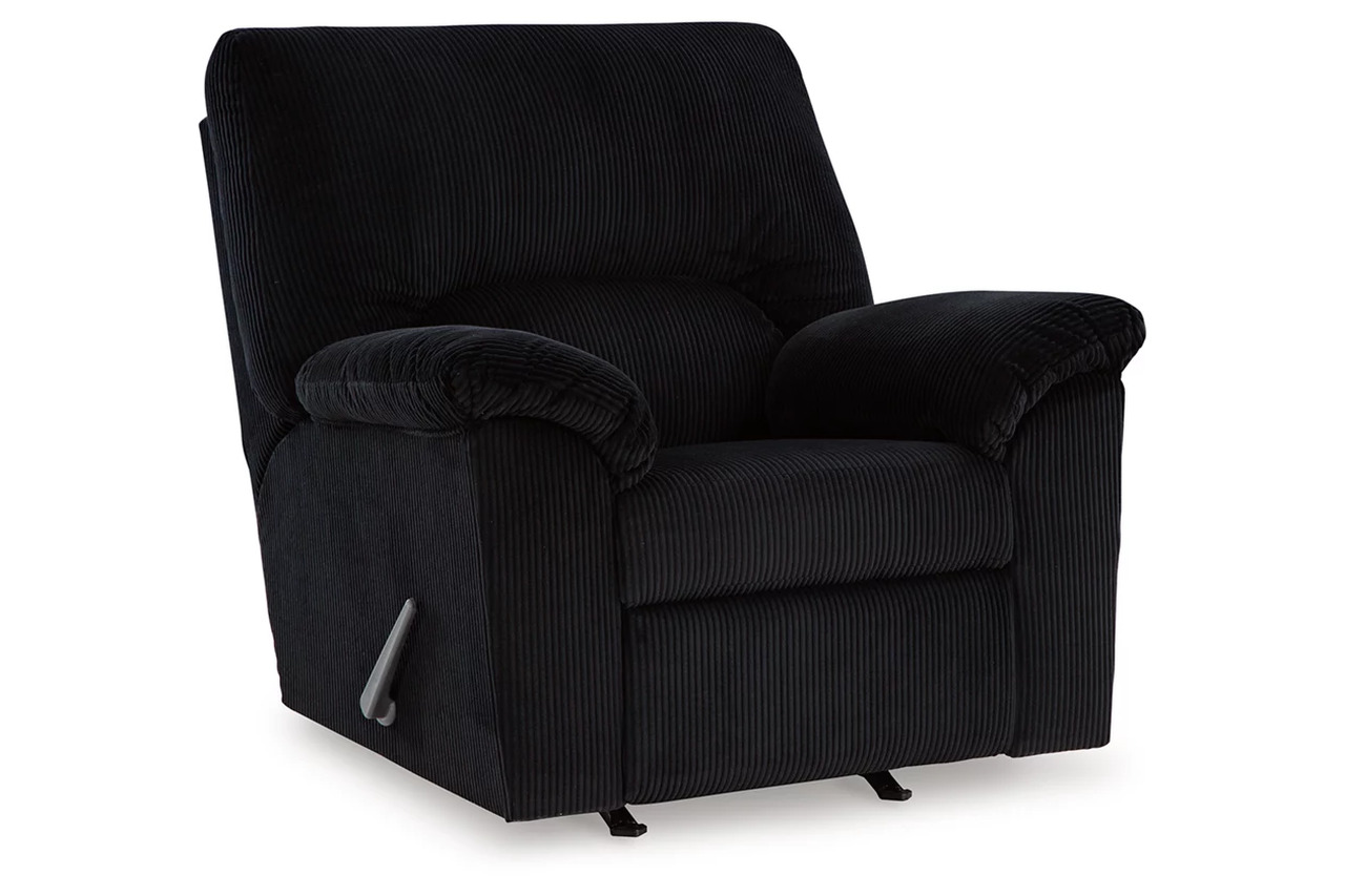 Simplejoy Recliner In Onyx by Ashley Furniture | 1StopBedrooms