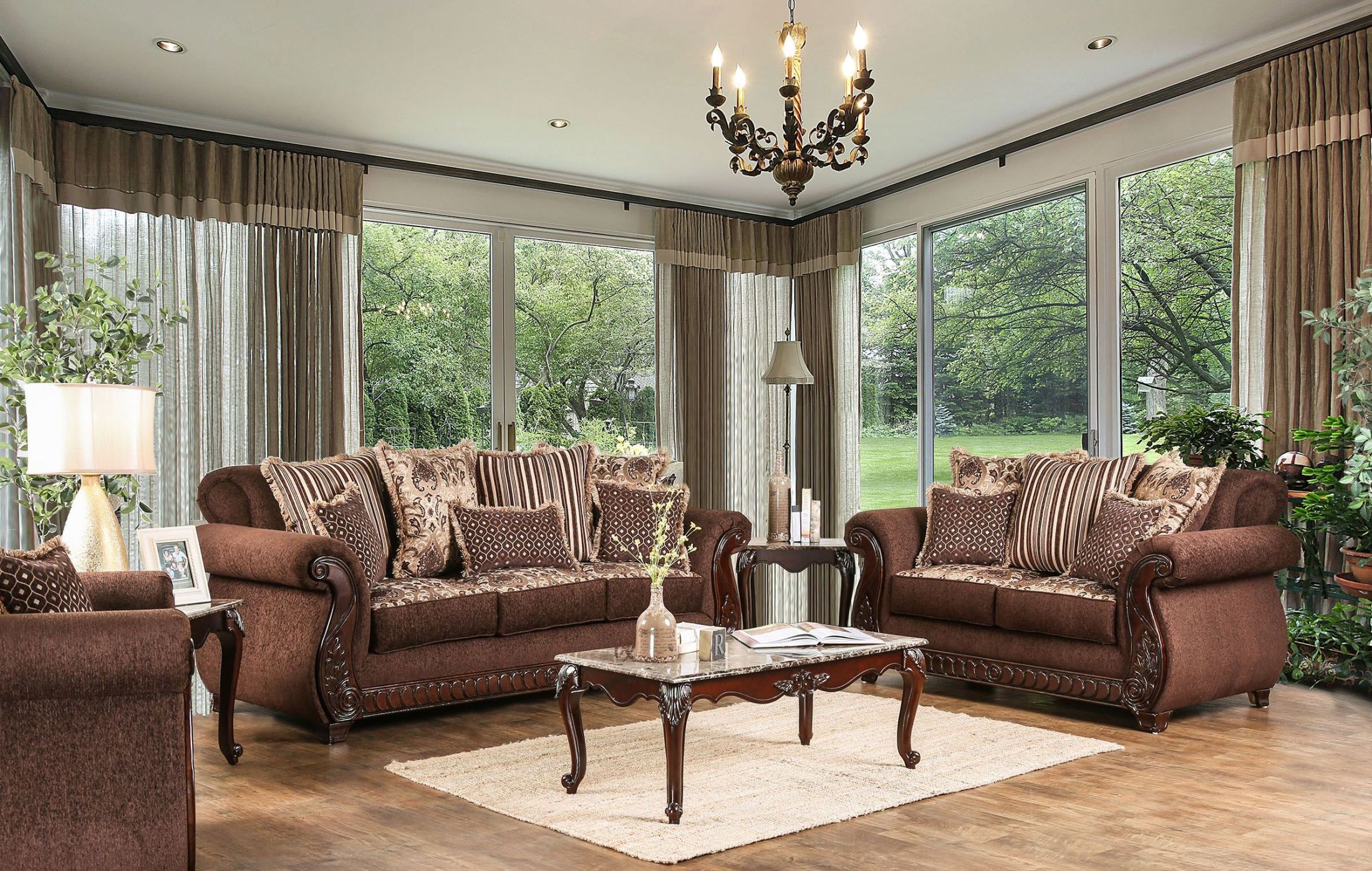 Tabitha Brown Living Room Set 1StopBedrooms