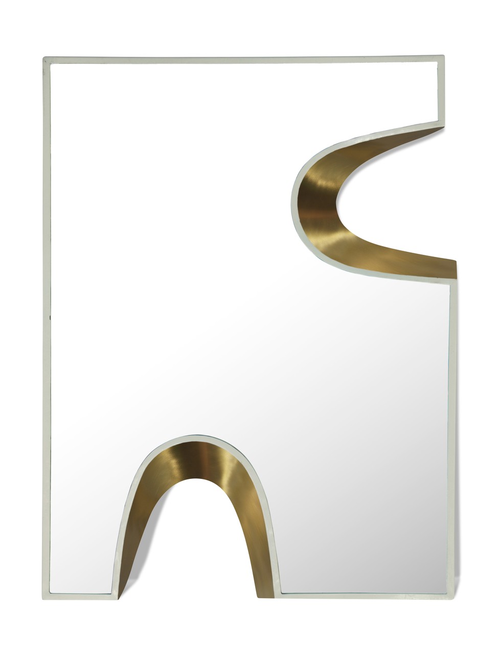 Soleil 28 x 48 Inch Mirror In Cream