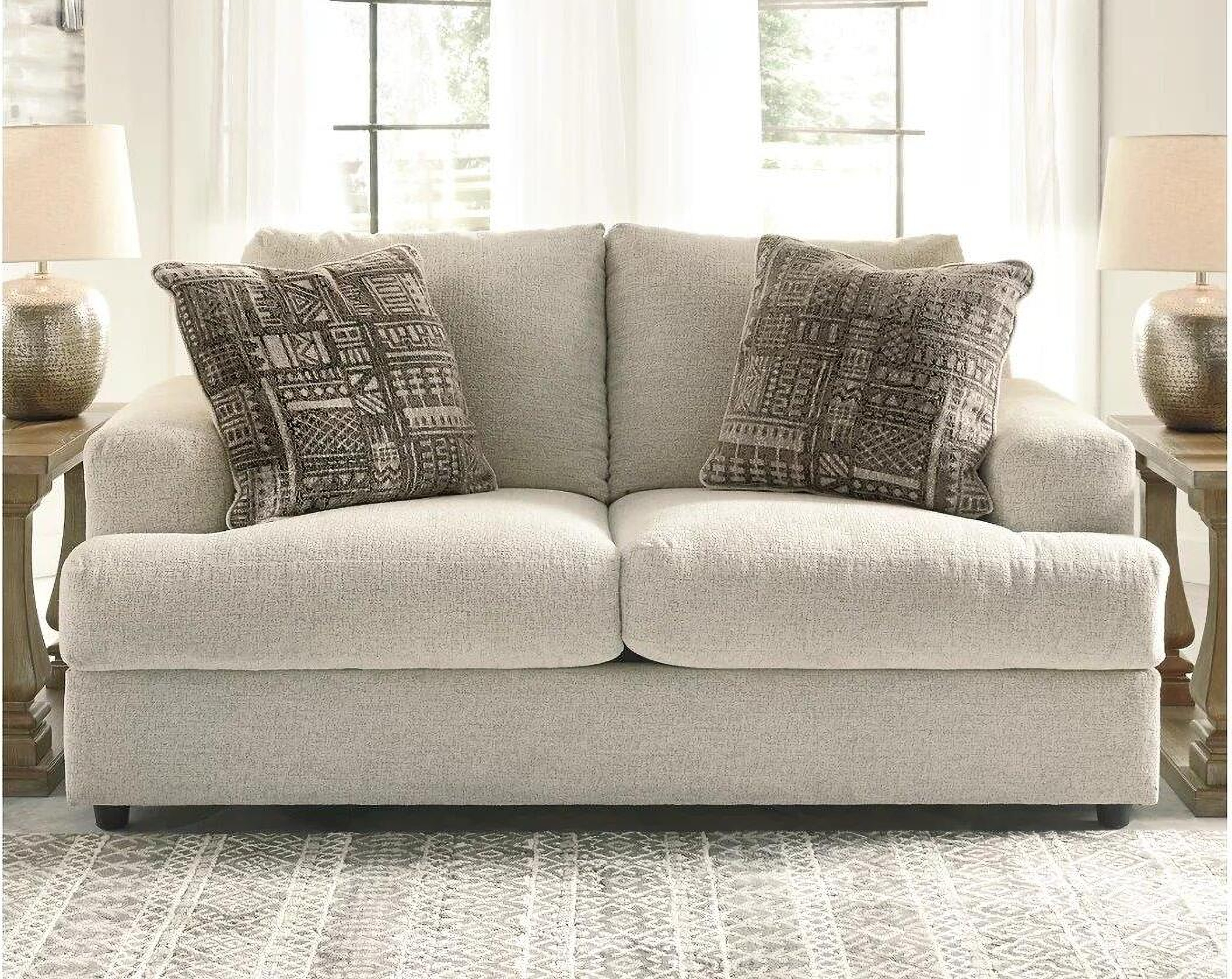 Soletren Loveseat In Stone