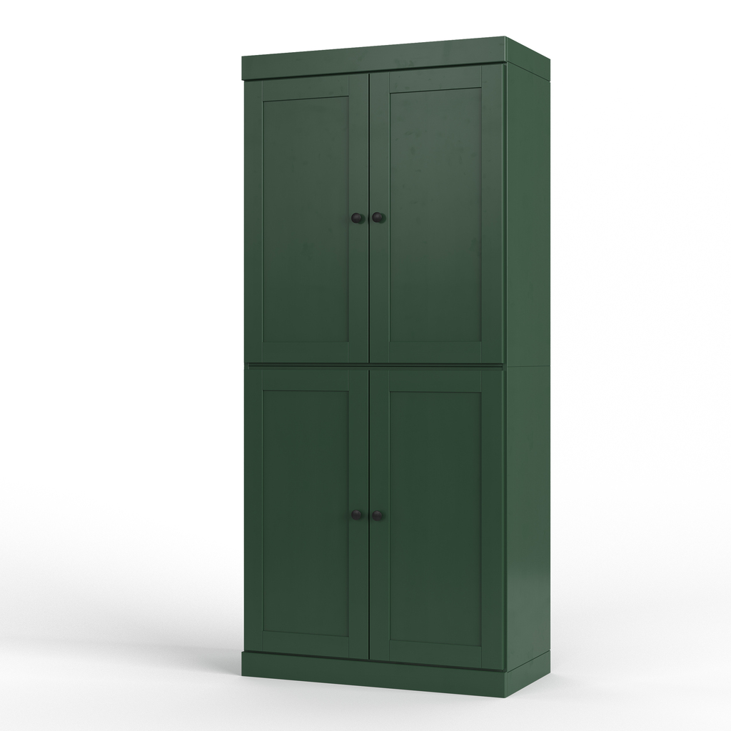 Modern 32x28 Inch Bathroom Storage Cabinet with LED Lights