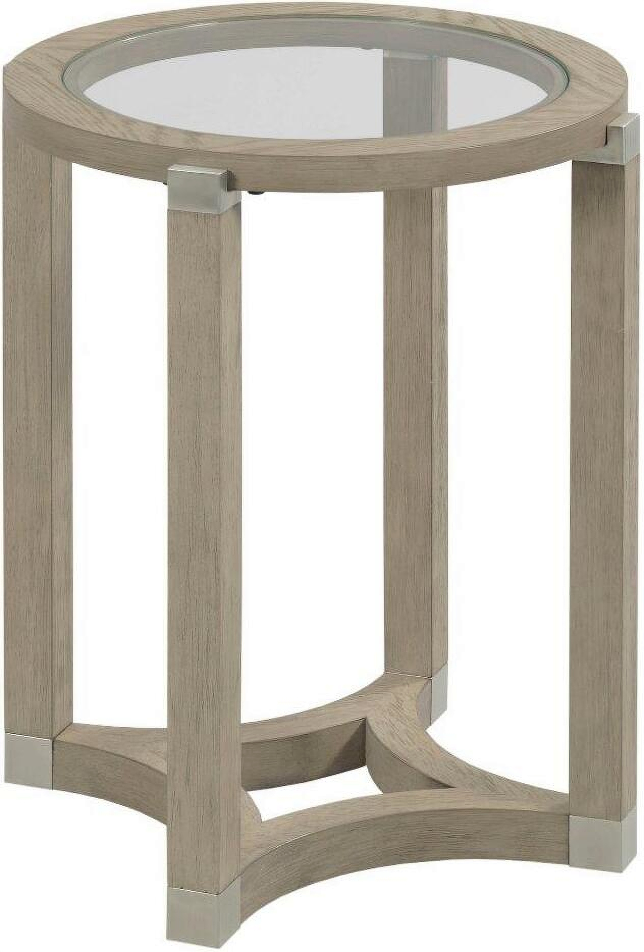 Solstice round spot table by hammary 1stopbedrooms