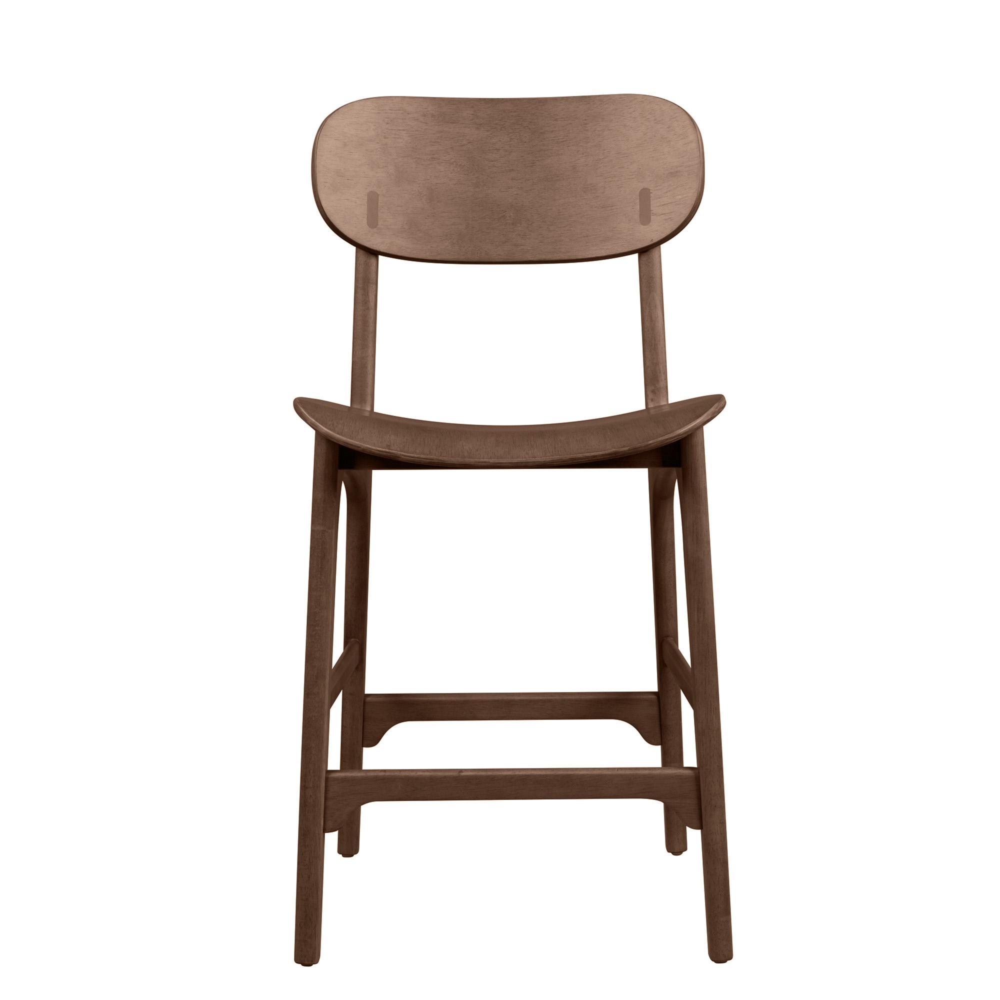 Solvang Wood Counter Stool In Carbonite