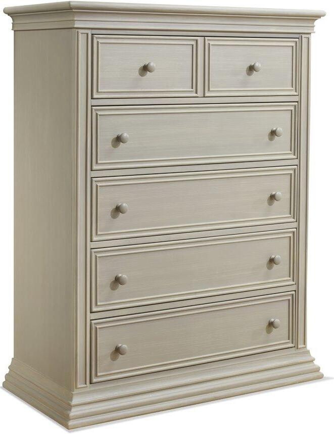 Sorelle Verona 5 Drawer Dresser In Heritage Fog by Sorelle Furniture 1StopBedrooms