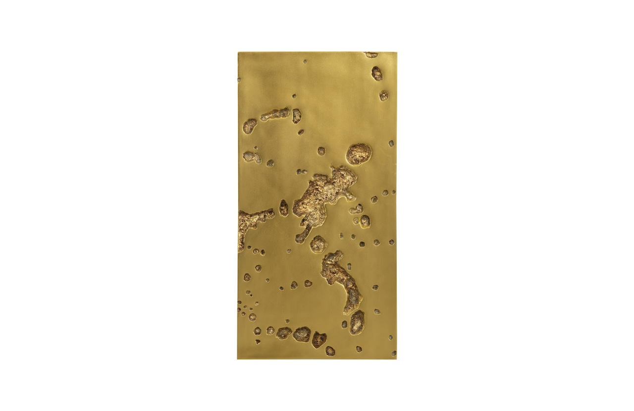 Splotch Rectangle Wall Art In Goldleaf by Phillips Collection ...