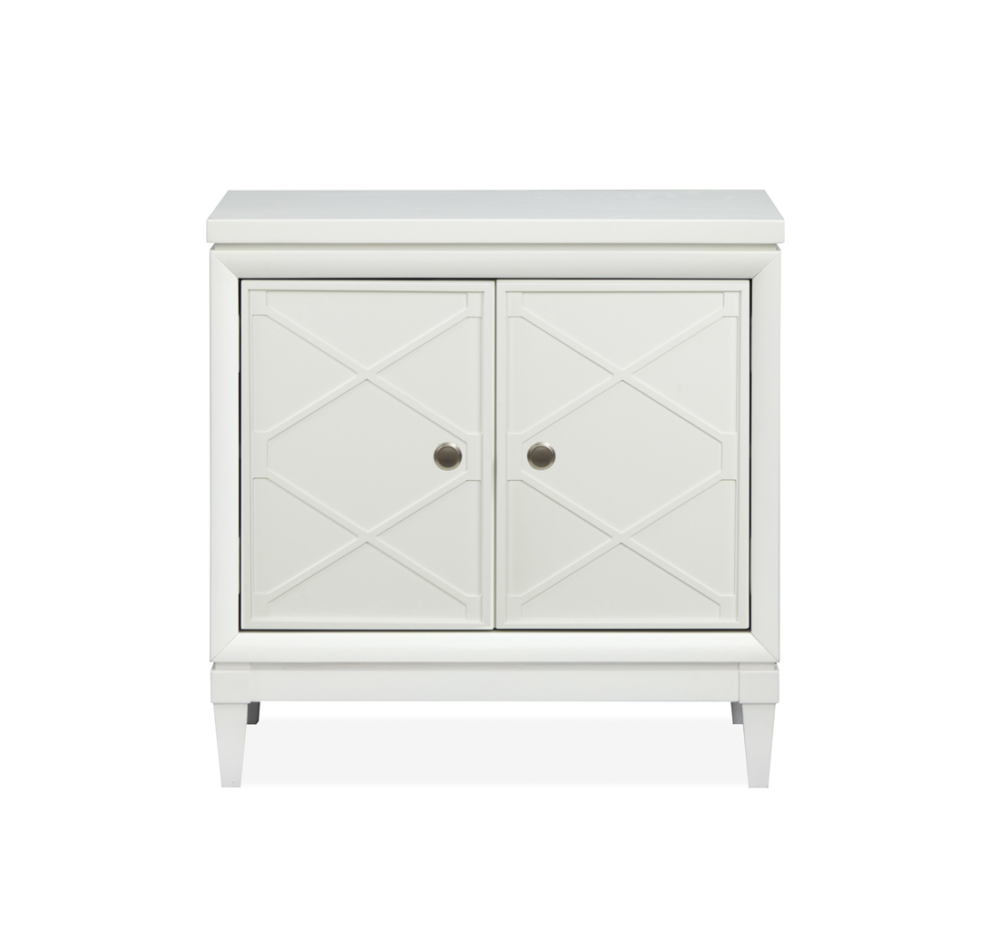 Springhouse Door Nightstand In Whisper White