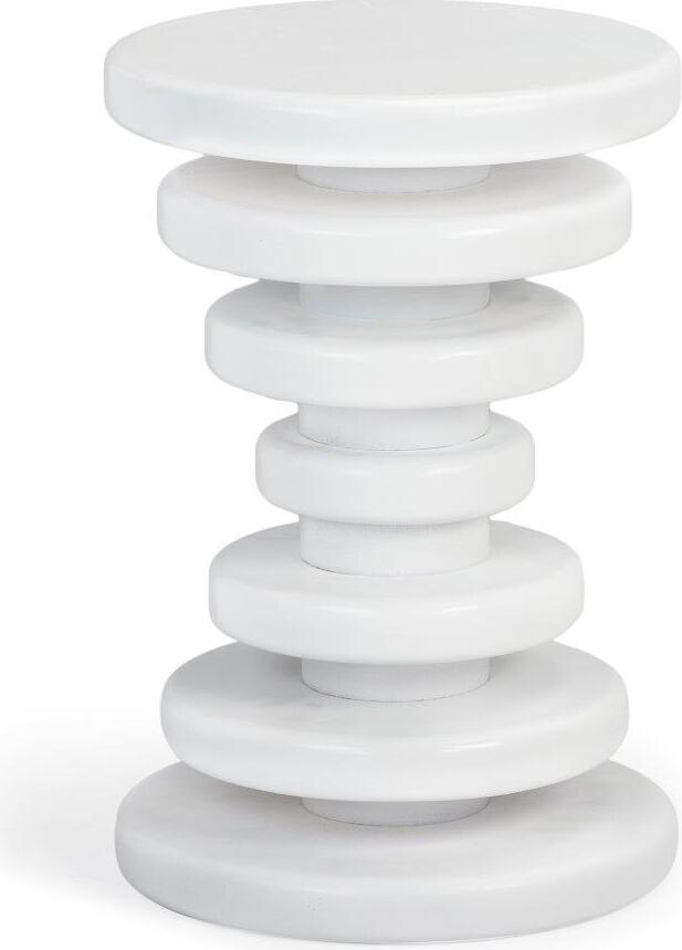 White Drink Table