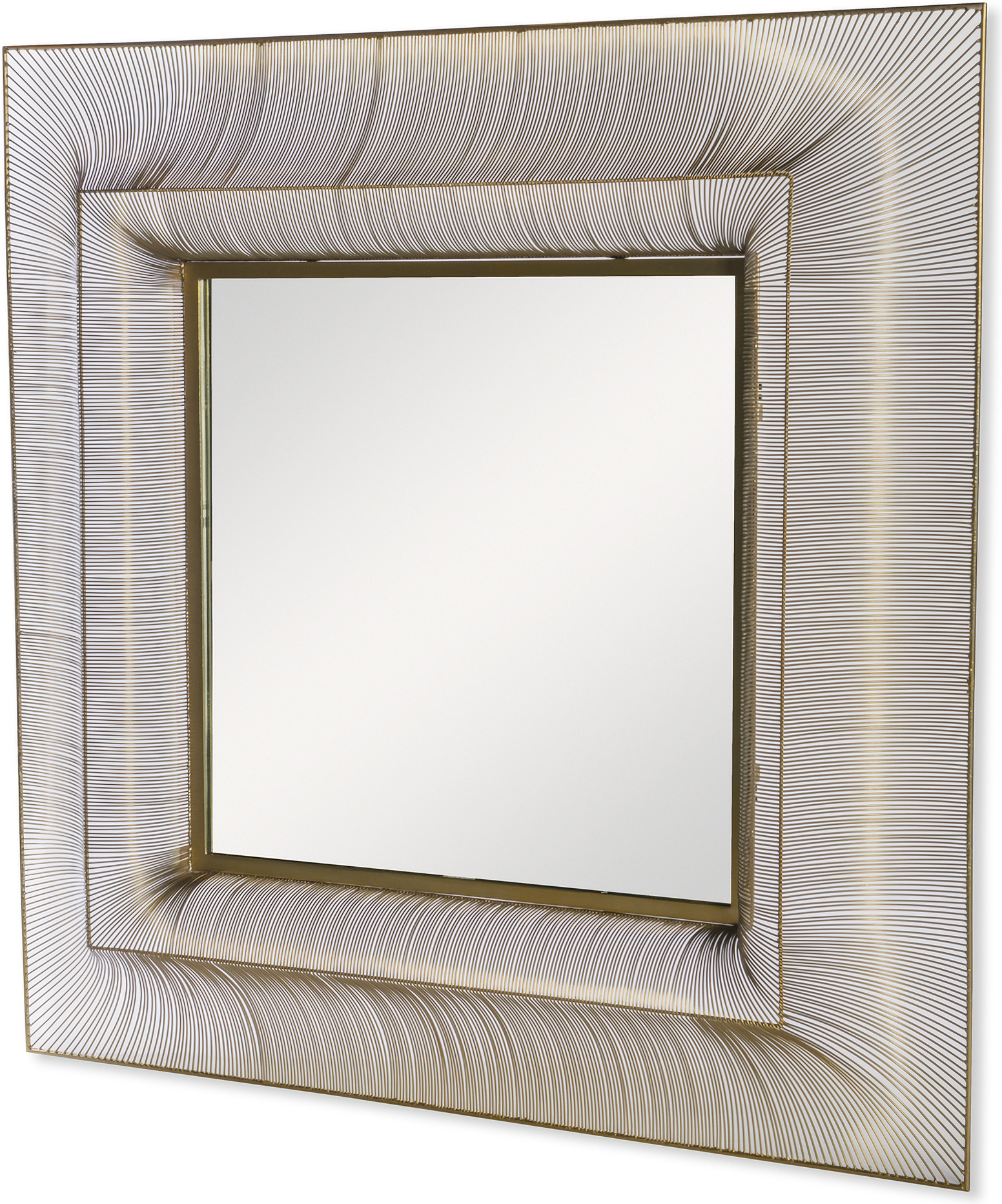 Stratton Mirror In Antique Brass by Century Furniture 1StopBedrooms