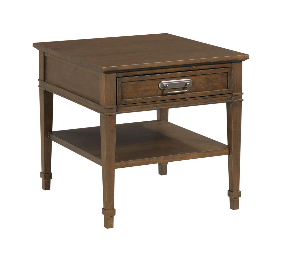 Structures Rectangular End Table In Sable