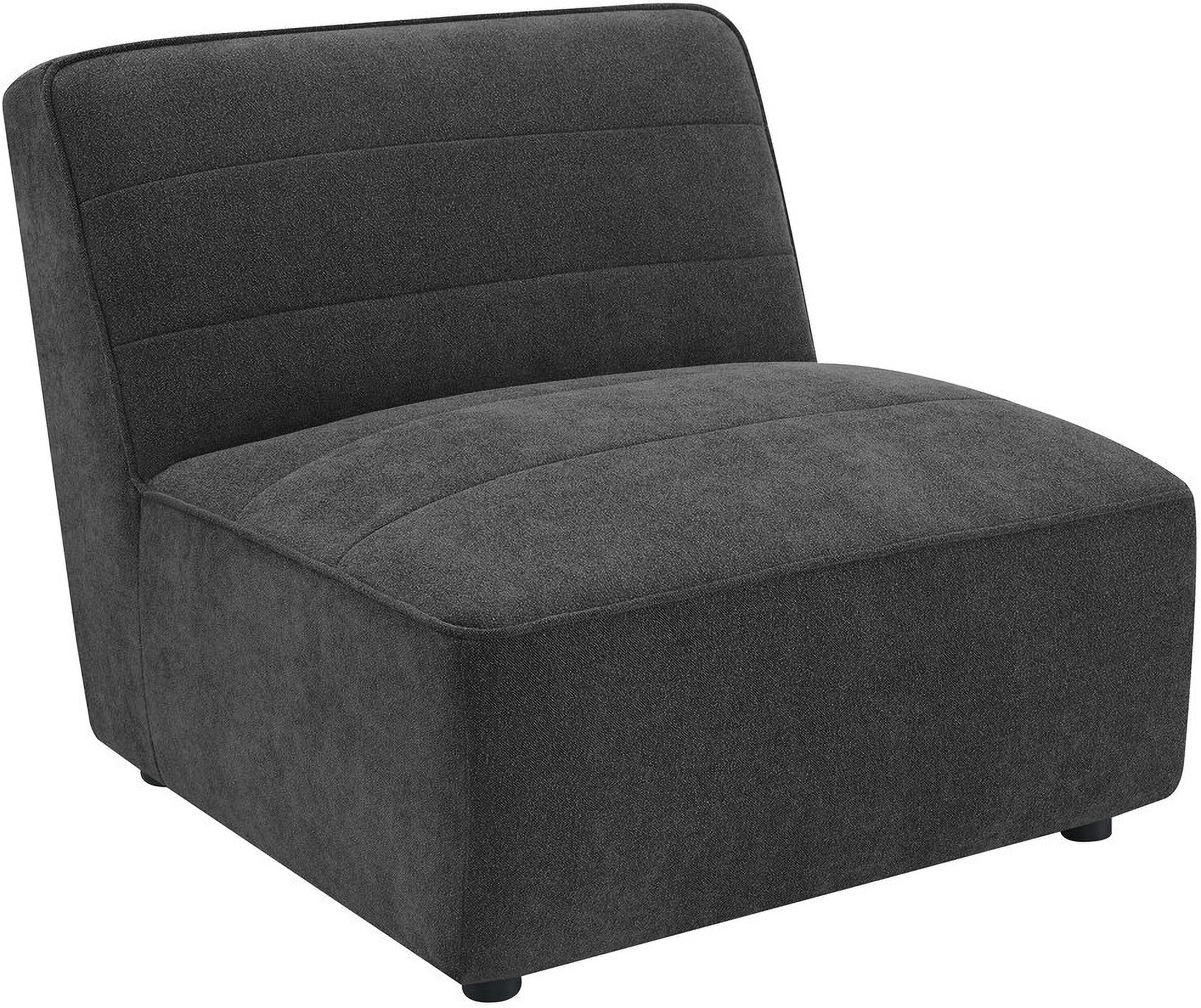 Accent Chair Armless Fabric Living Room