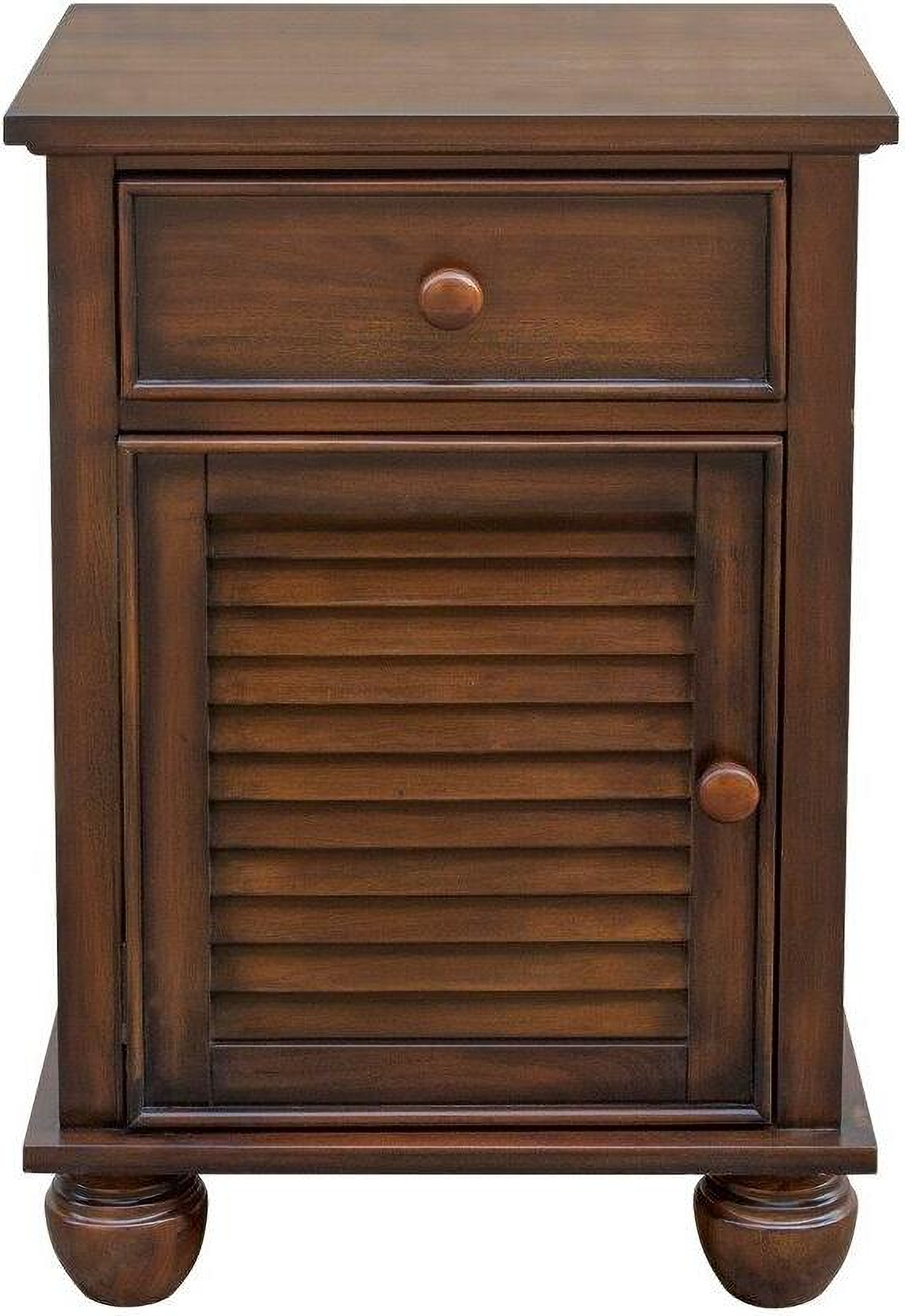 Bahama Shutter Wood Tall Cabinet - Sunset Trading