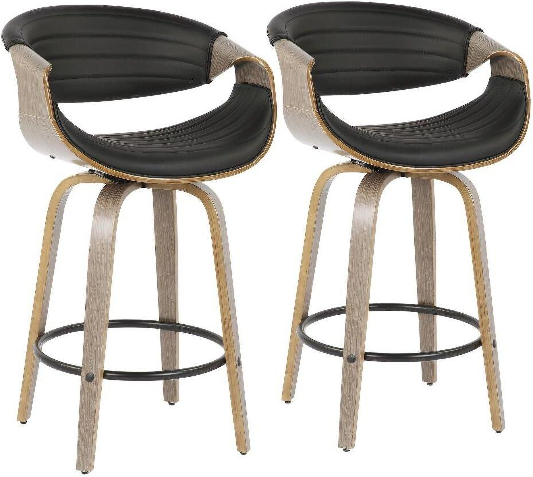 Mid century modern stools counter hot sale