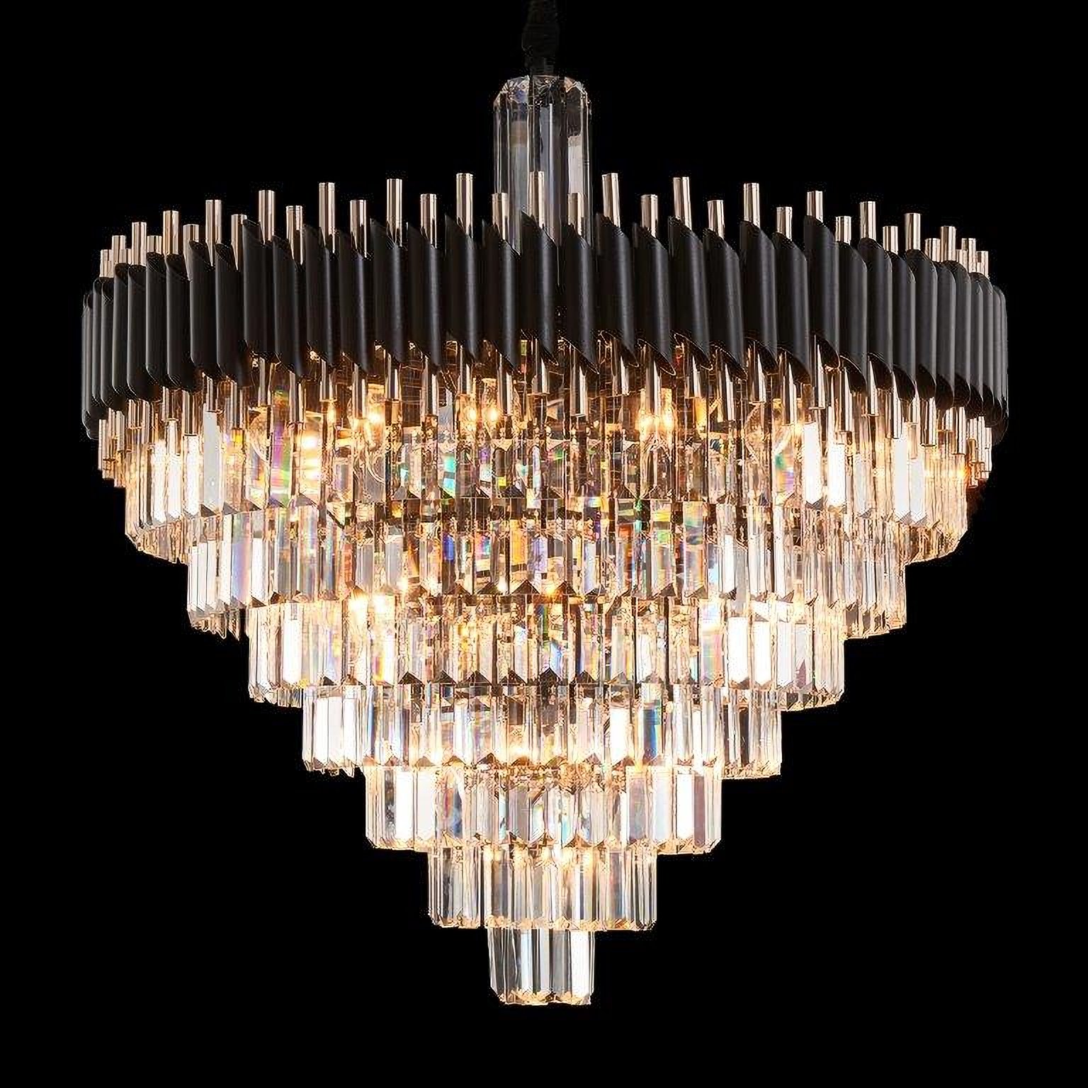 Symphony - Round 37 Light Chandelier by Michael Amini