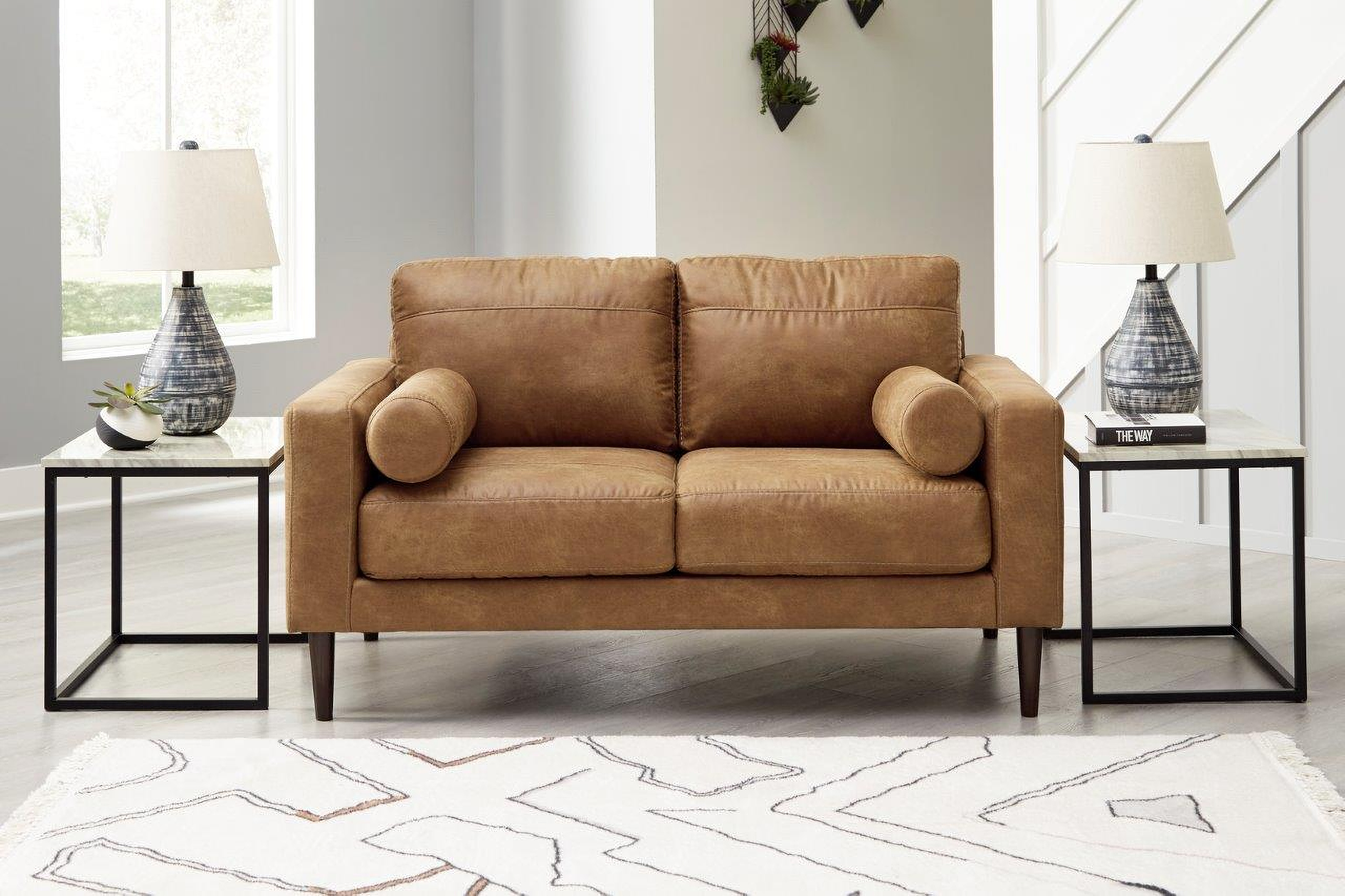 Telora Loveseat - Caramel
