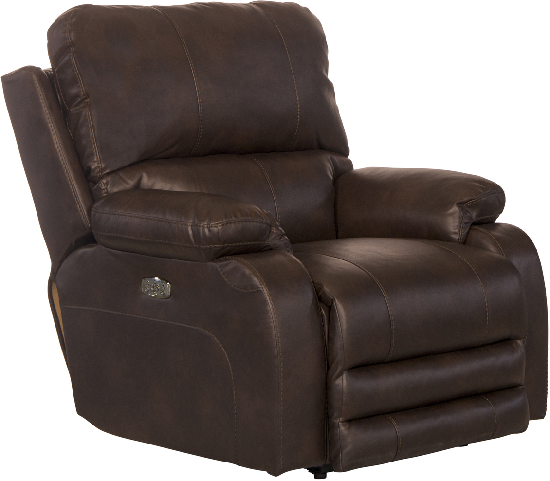 Power Recliners With Adjustable Lumbar Support And Full Lay Flat