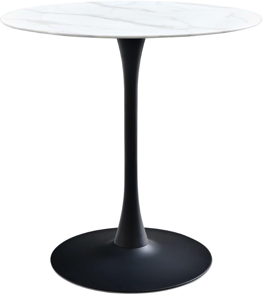 Tulip Matte Black Counter Height Table by Meridian 1StopBedrooms