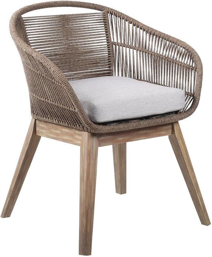 Gray rope dining cheap chairs