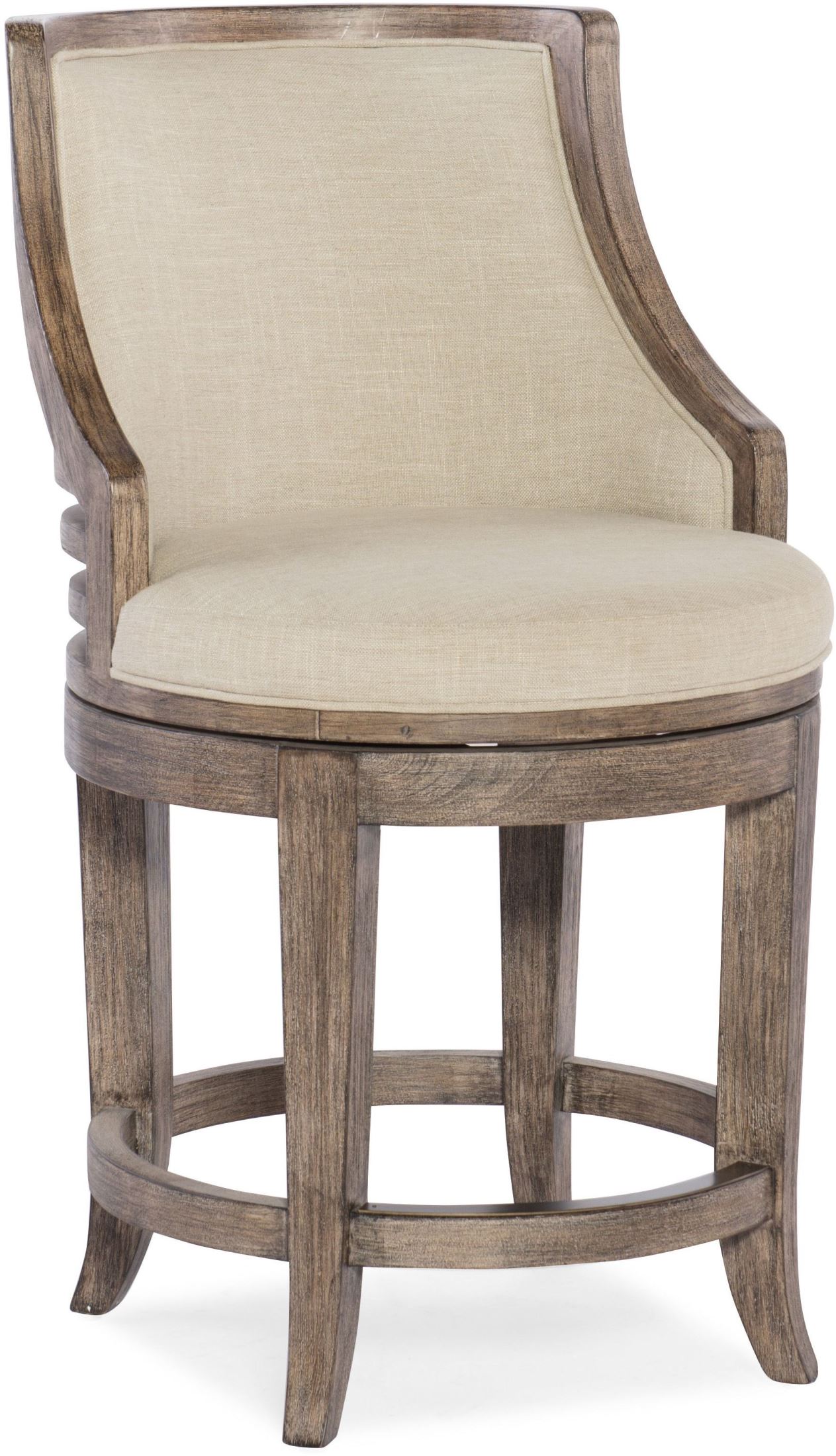 Hooker Lainey Gray Counter Stool Set of 2 Lainey Collection 8