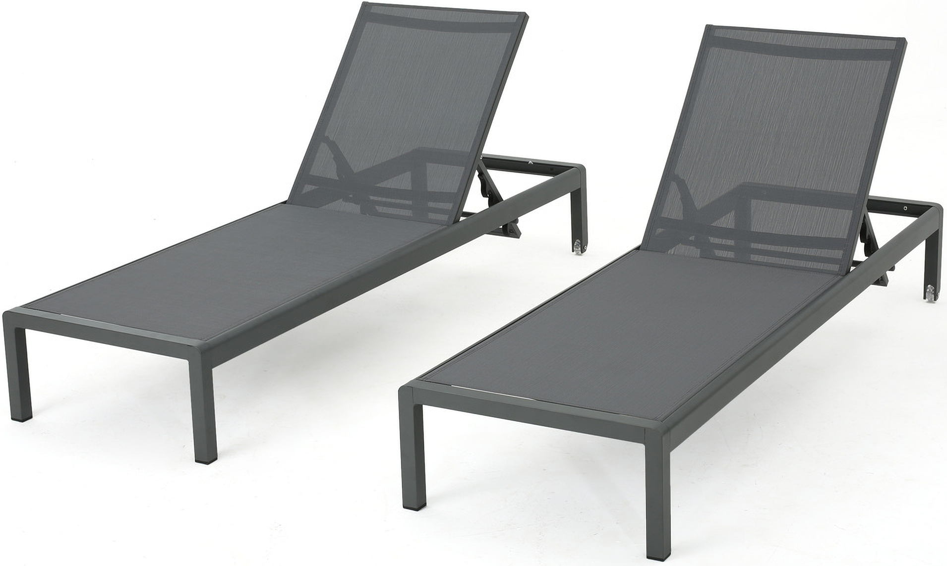 Mesh Outdoor Chaise Lounge