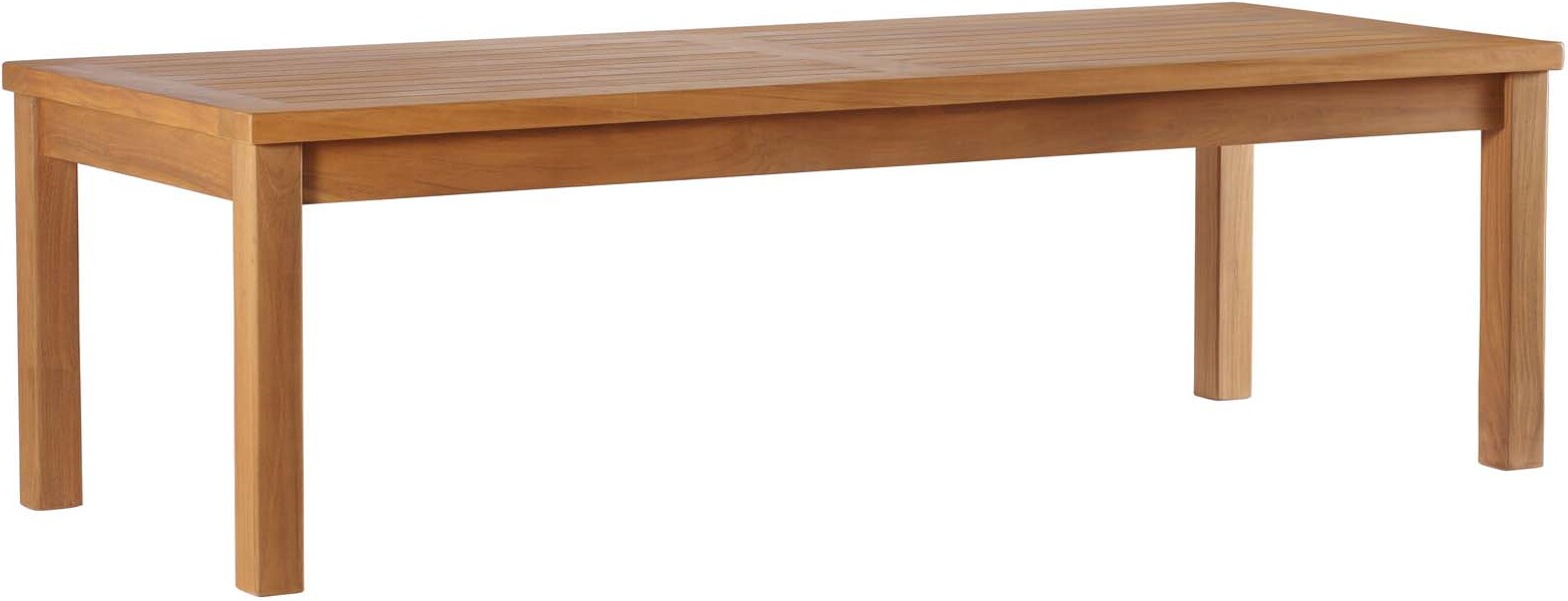 Outdoor Wood Coffee Table