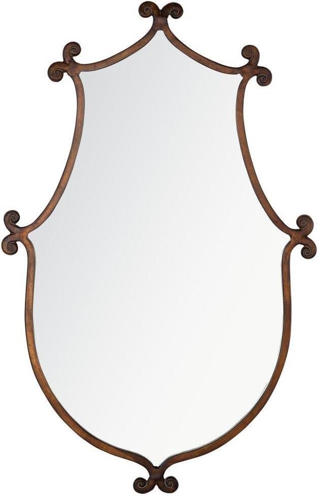 Uttermost Ablenay Antique Gold Mirror 1StopBedrooms