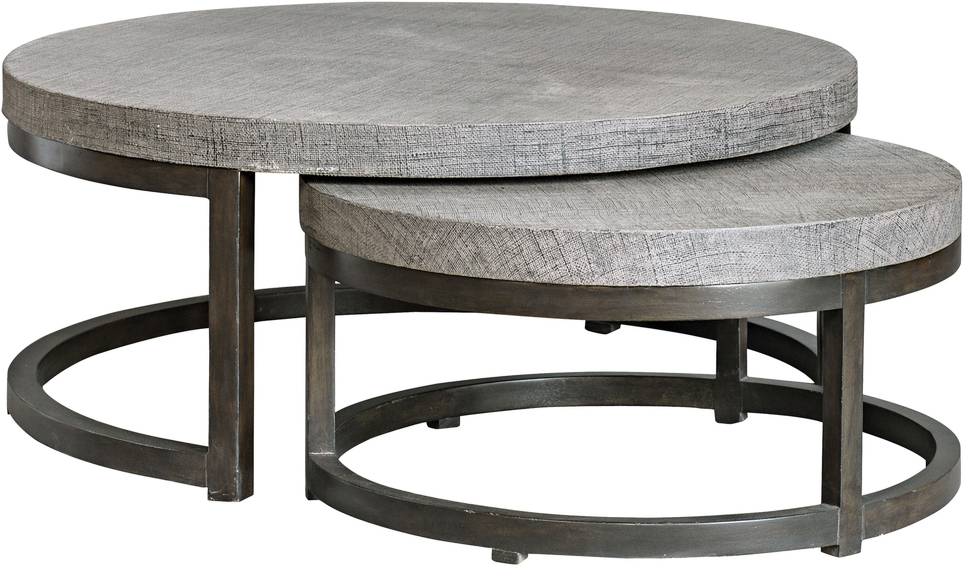 Uttermost Aiyara Gray Nesting Tables Set Of 2 | 1StopBedrooms